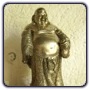 Silberner Buddha